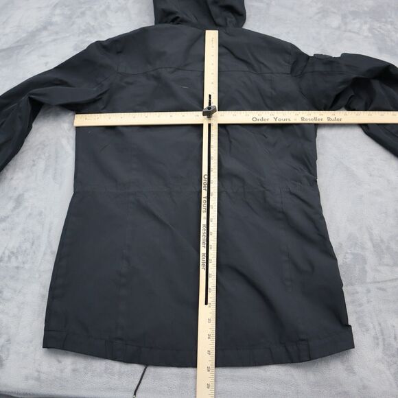 Free Country Jacket Womens S Black Full Zip Hooded Radiance Rain Jacket - Picture 5 of 16